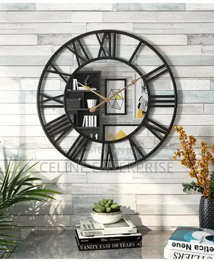 Creative Wall Clock With Mirror