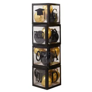 Grad Party Celebration Boxes – Graduation Decoration Display Boxes
