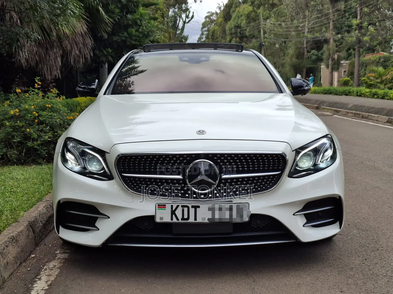 Mercedes-Benz E43 AMG 3.0 AWD 2018 White