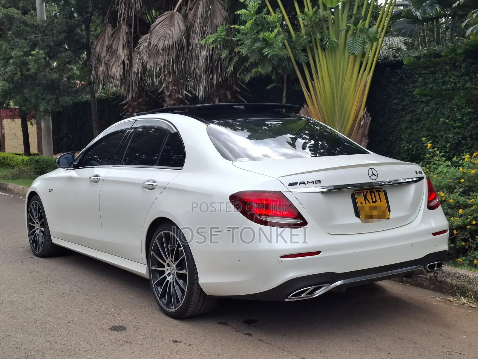 Mercedes-Benz E43 AMG 3.0 AWD 2018 White