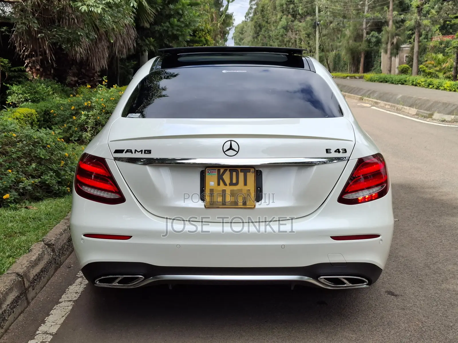 Mercedes-Benz E43 AMG 3.0 AWD 2018 White