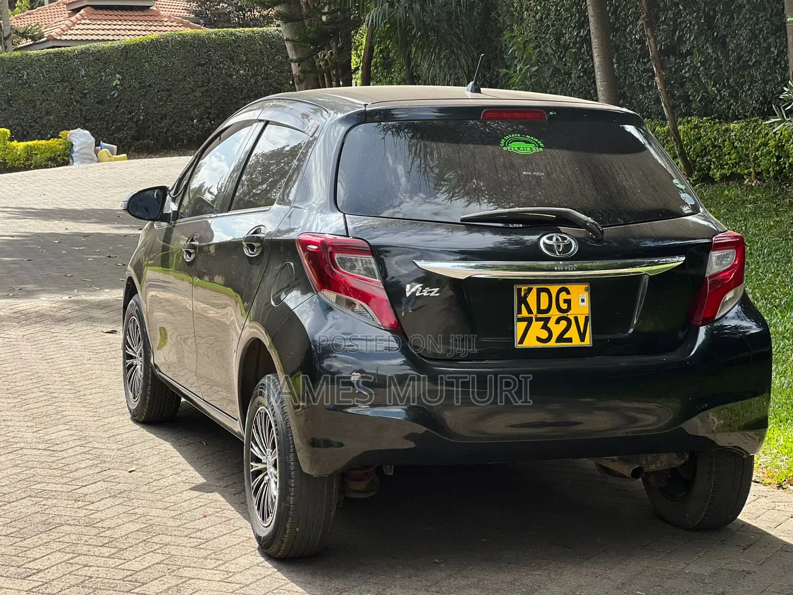 Toyota Vitz 2015 Black