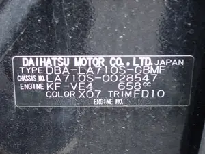 Daihatsu Wake L 2019 Black