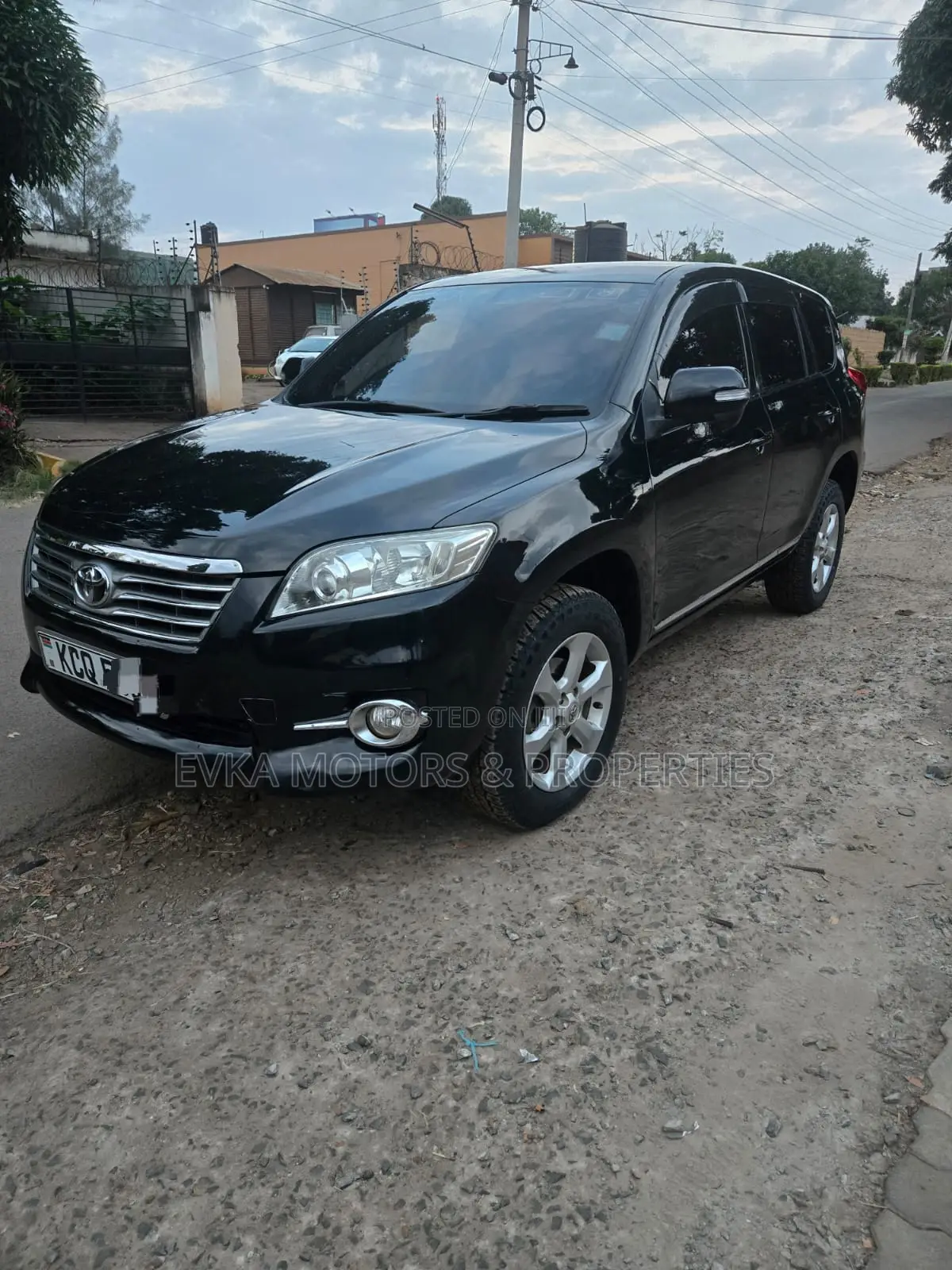 Toyota Vanguard 2011 Black