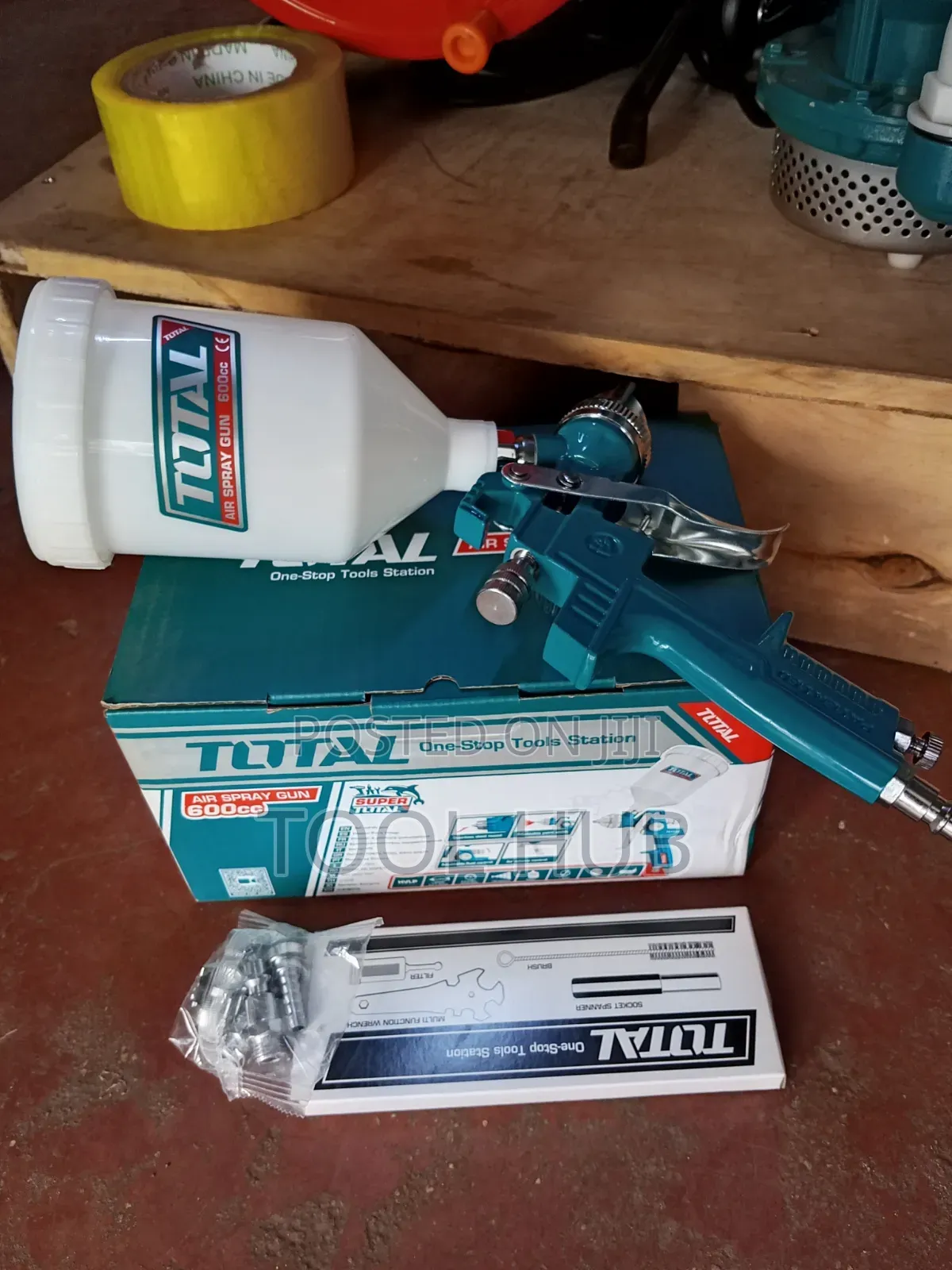 600cc Total Air Spray Gun