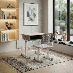 Home Desk; Adjustable Schools Adjustable Desk Chair Set