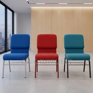 Modern Fabric Church Chair