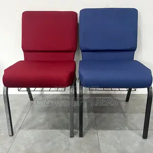 Modern Fabric Church Chair