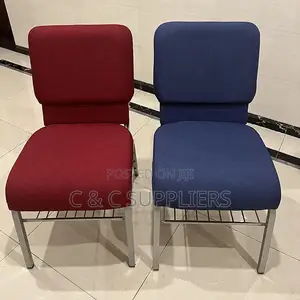 Modern Fabric Church Chair