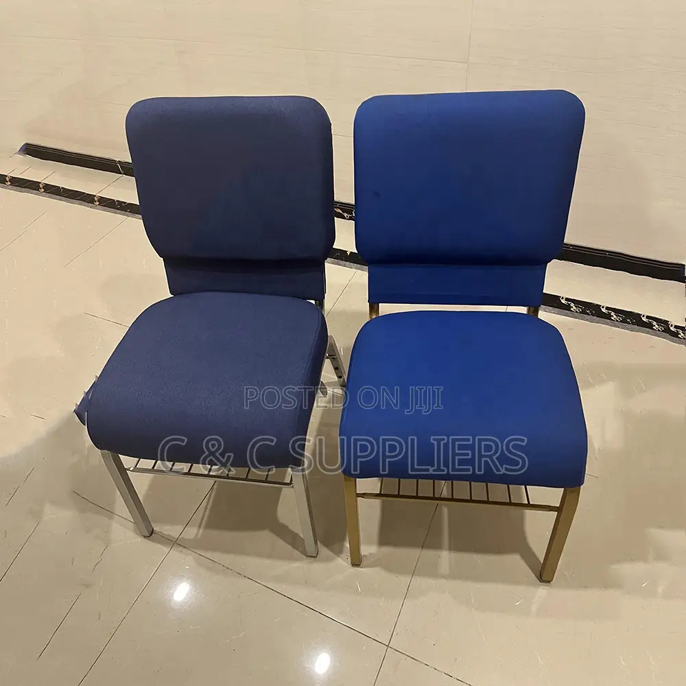 Modern Fabric Church Chair