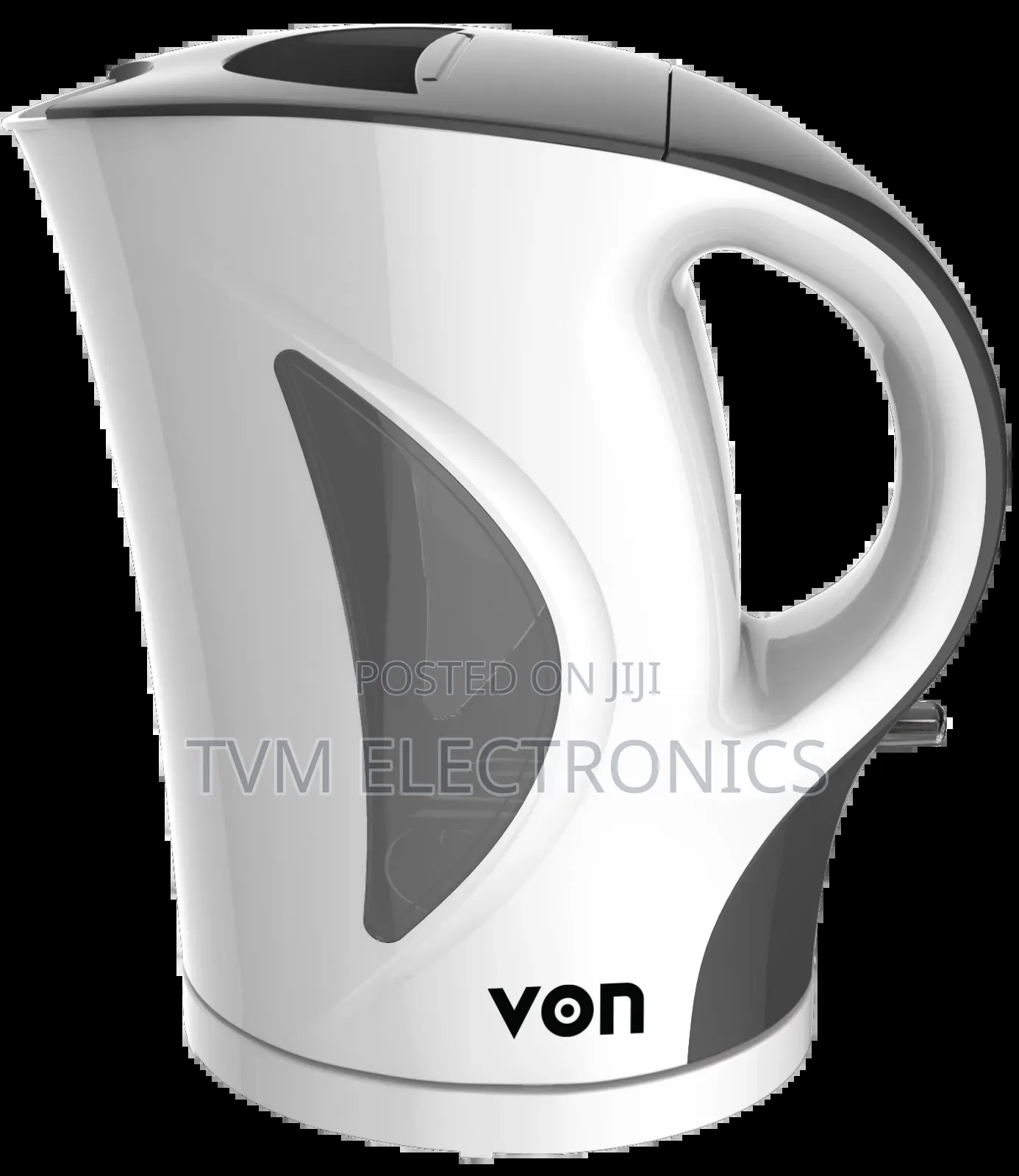 Von Vskl17bnk Upright Cordless Kettle - 1.7l