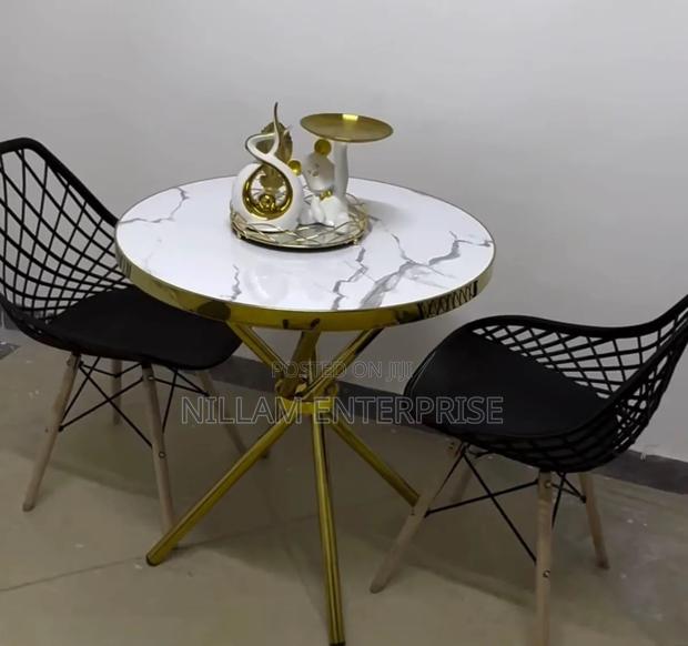 Marble Design MDF Dining Table* - thumbnail 2