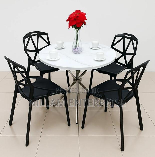 Marble Design MDF Dining Table* - thumbnail 3