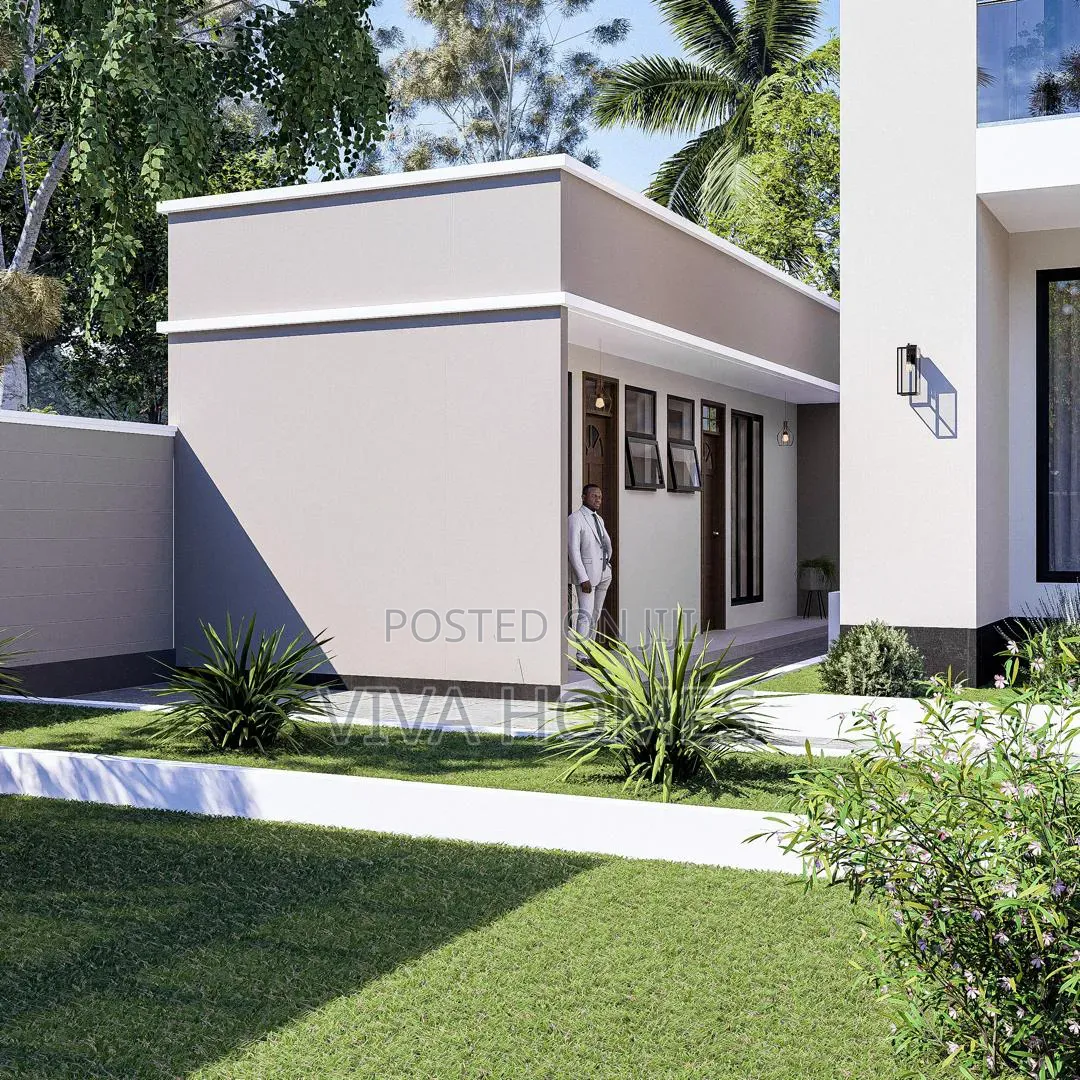 4 Bedroom Mansion With Ready Architectural Drawings.