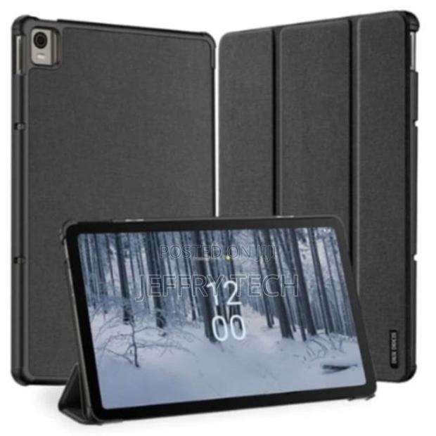 For Nokia T21 Tablet Quality Synthetic Pu Leather With Pc Back Cover.