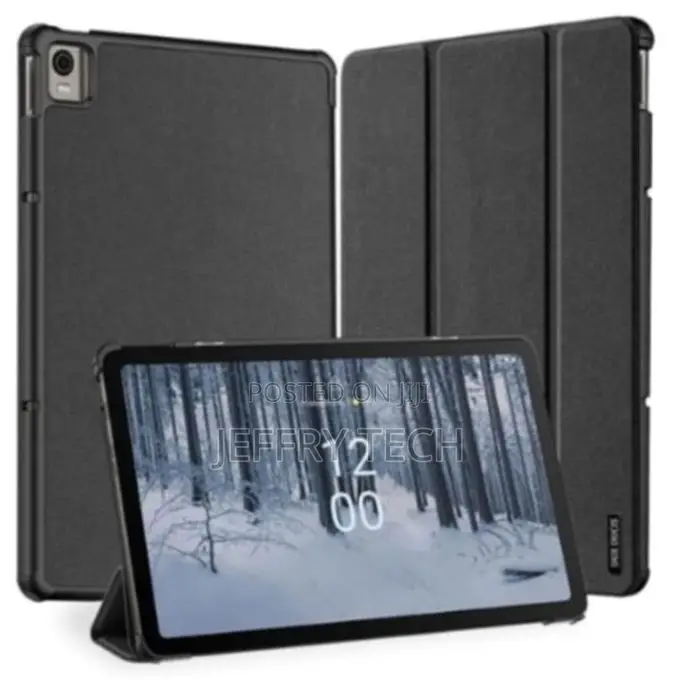 For Nokia T21 Tablet Quality Synthetic Pu Leather With Pc Back Cover.