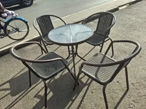 Modern Balcon Table and Chair Combined