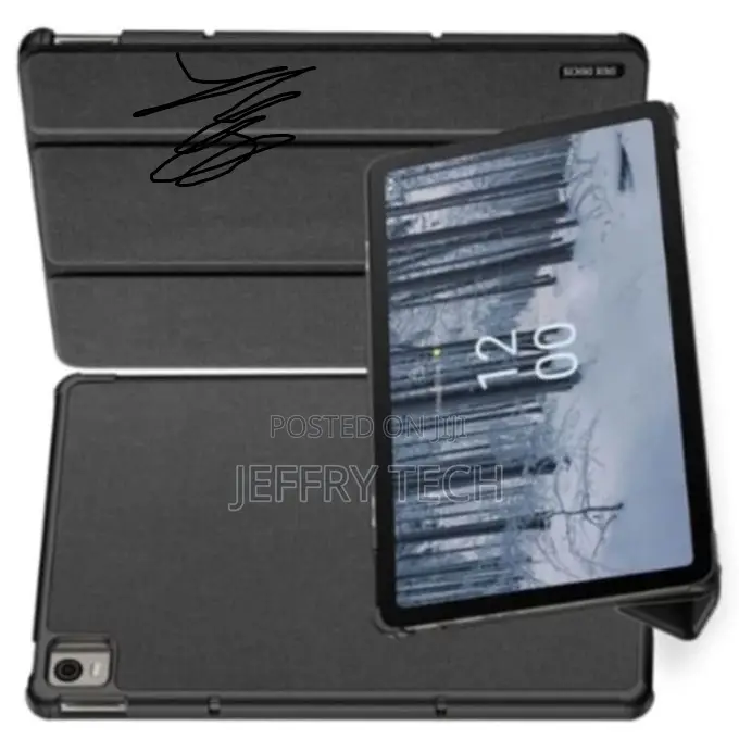 For Nokia T21 Tablet Quality Synthetic Pu Leather With Pc Back Cover.