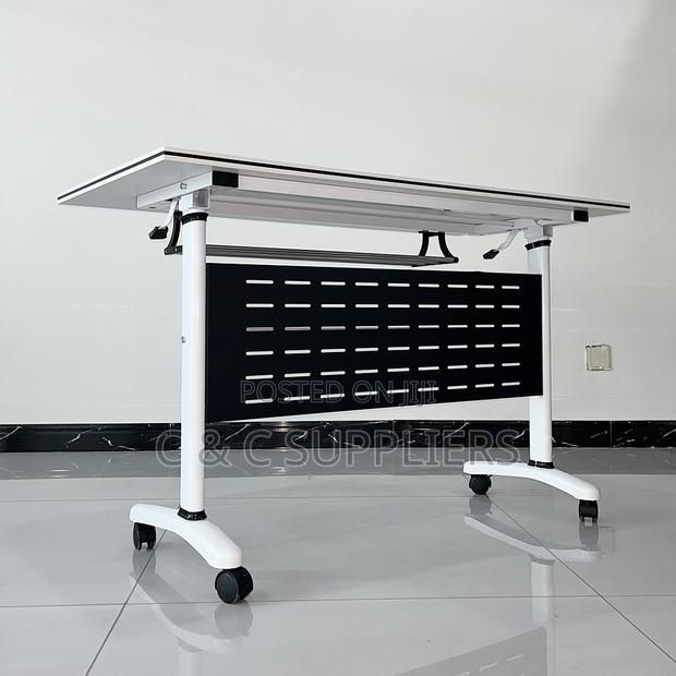 Folding Swivel Training Table - thumbnail 2