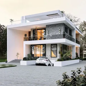Contemporary 4-Bedroom Luxury Mansion Design.