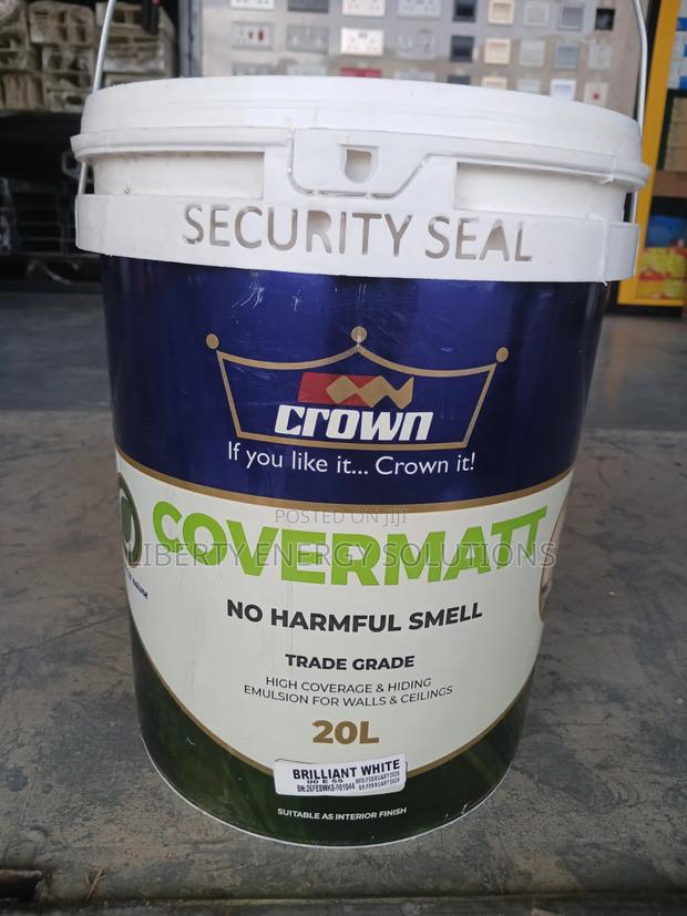 Crown Covermatt 20l Brilliant White
