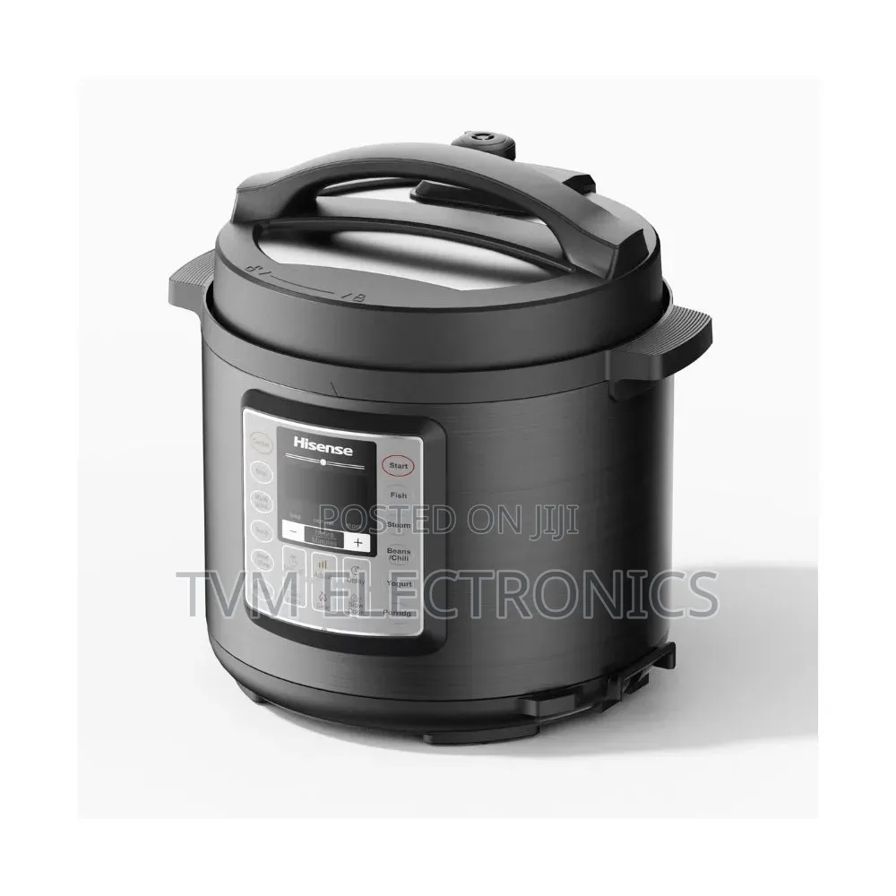 Hisense Hmc6mbk Pressure Cooker, 6l - 1000