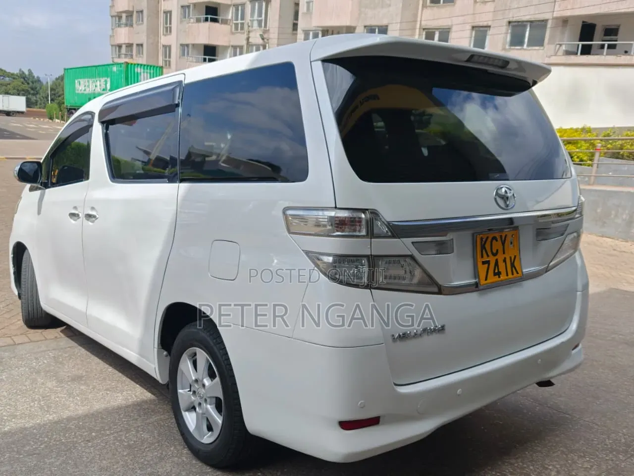 Toyota Alphard 2012 White