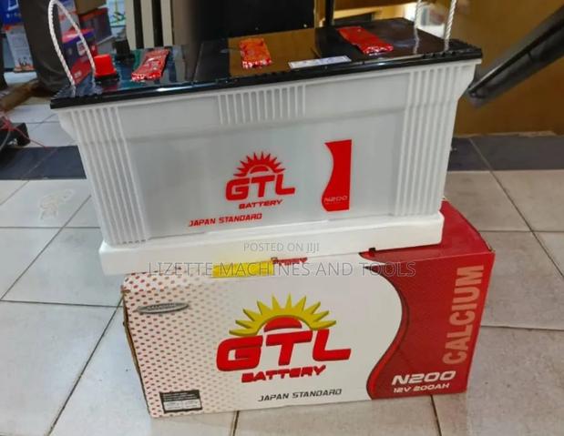 GTL 200ah Maintenance-Free Car Battery 12v - thumbnail 2