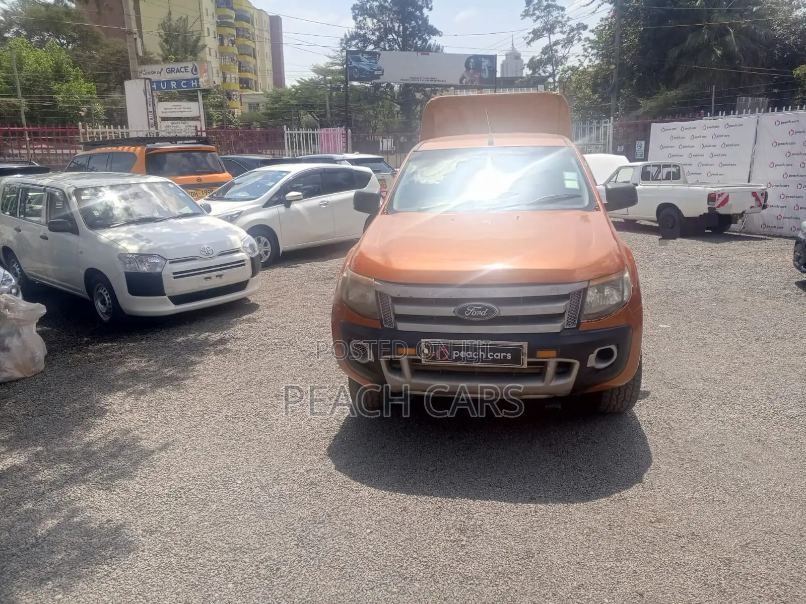 Ford Ranger 2015 Orange