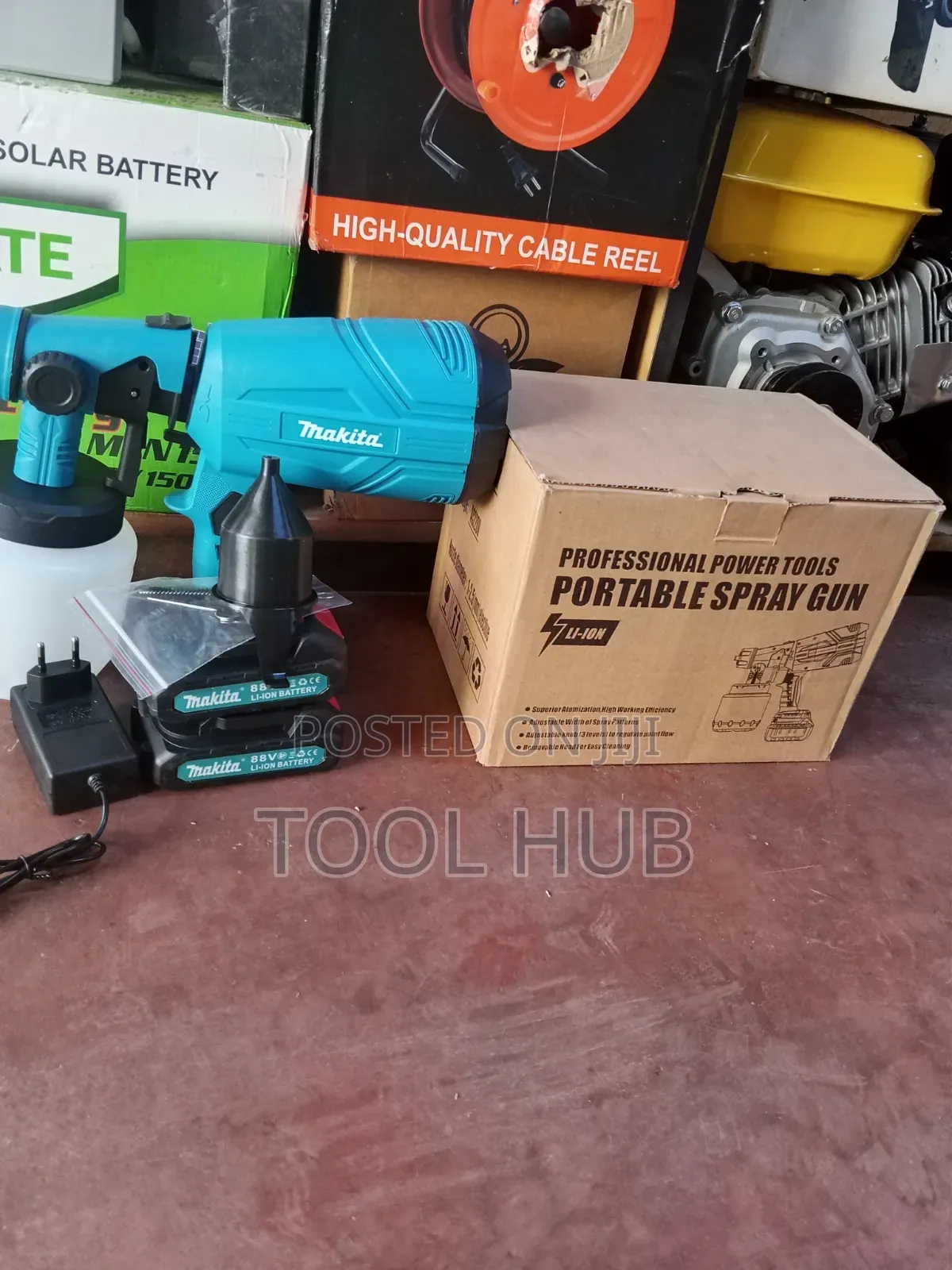 Makita Portable Spray Gun/88v Makita Portable Spray Gun