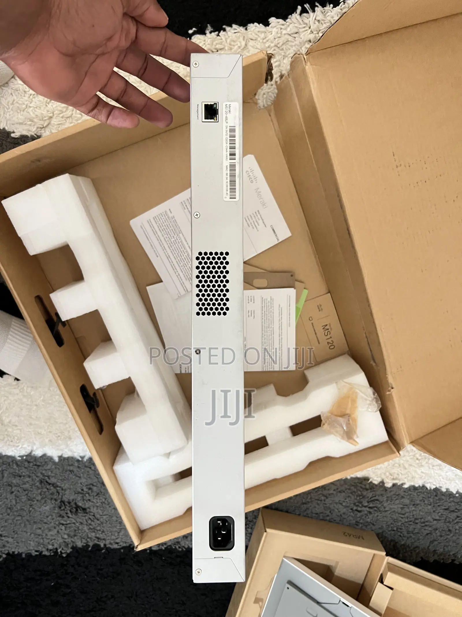 Cisco Meraki Ms120-48lp 48 Port Switch