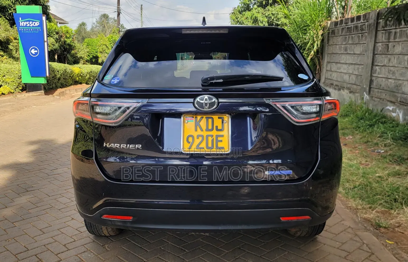Toyota Harrier 2016 Black