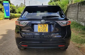 Toyota Harrier 2016 Black
