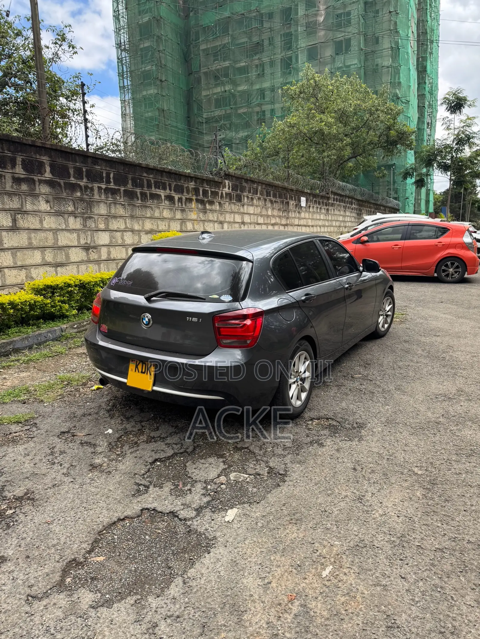BMW 116i 2012 Gray