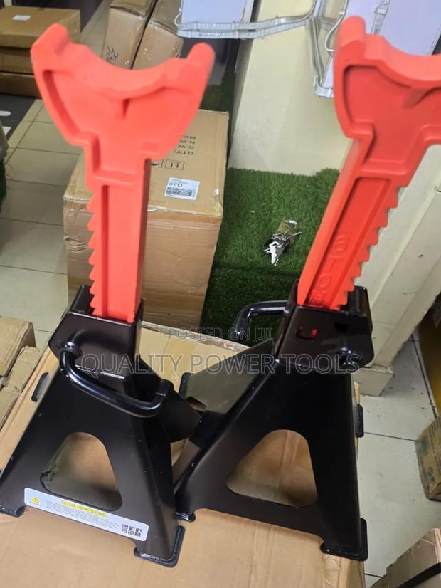 6-Ton Heavy-Duty Jack Stands, - thumbnail 2