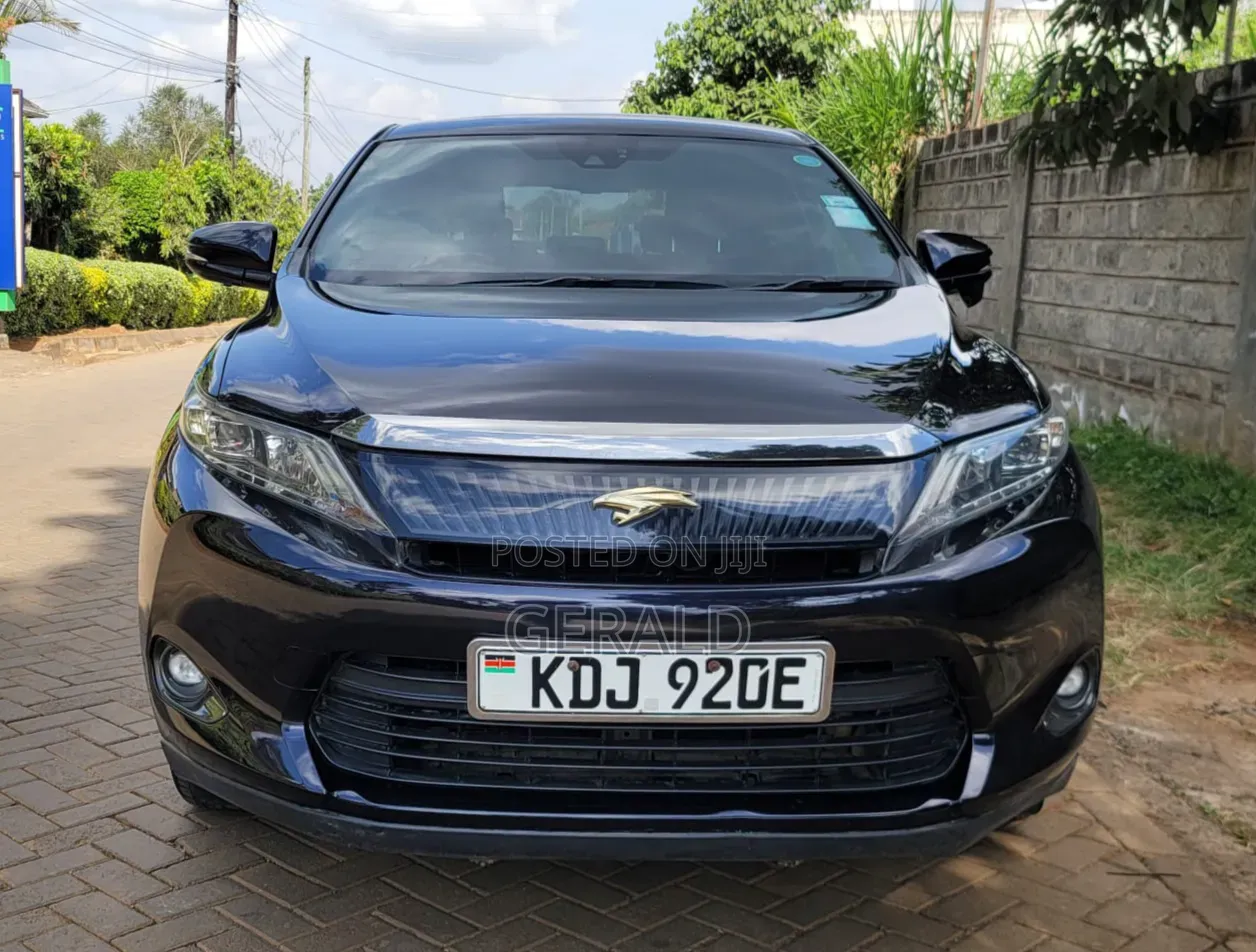 Toyota Harrier 2016 Black