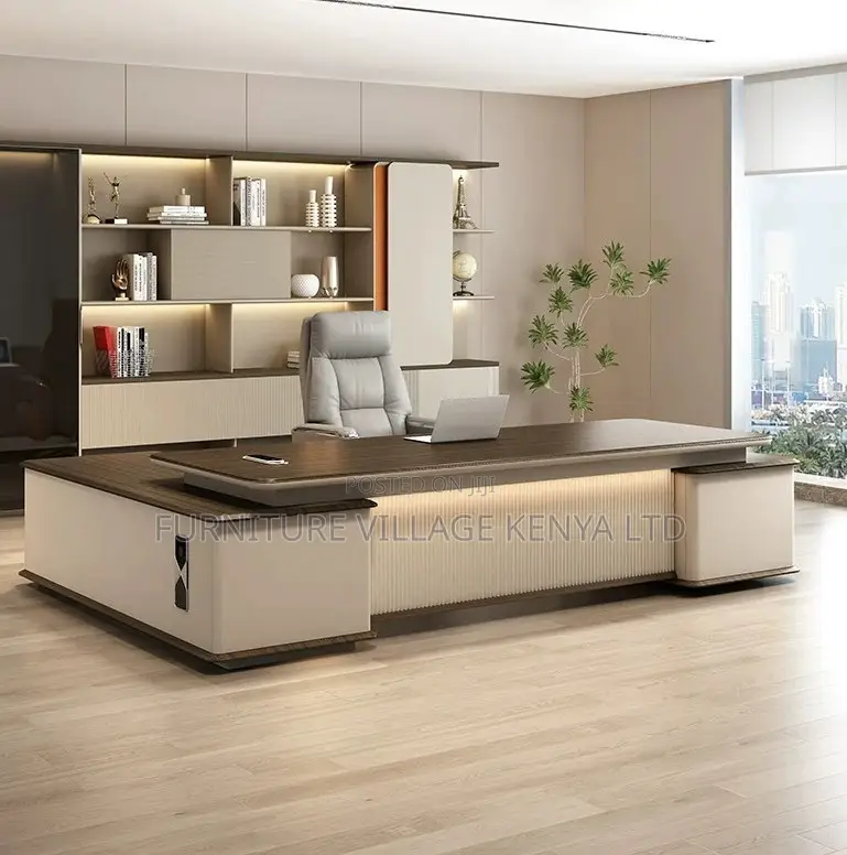 240cm Executive L-Shaped Executive Office Desk