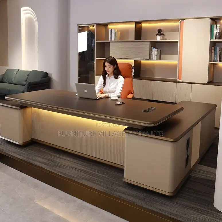 240cm Executive L-Shaped Executive Office Desk