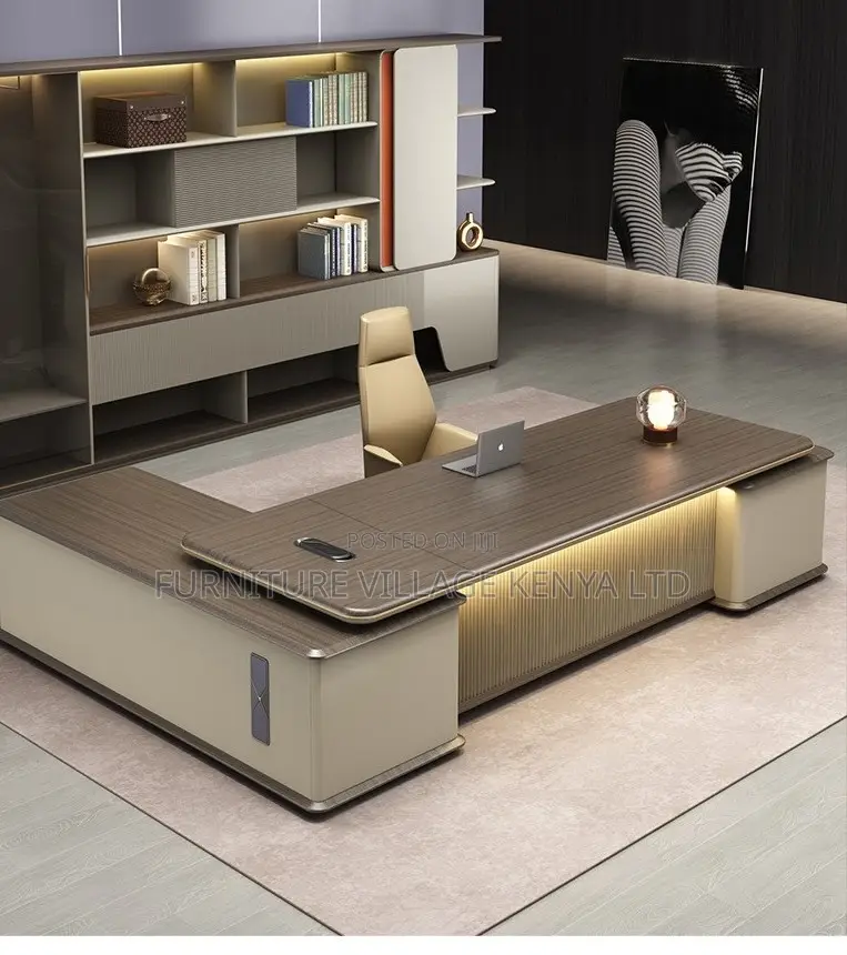 240cm Executive L-Shaped Executive Office Desk