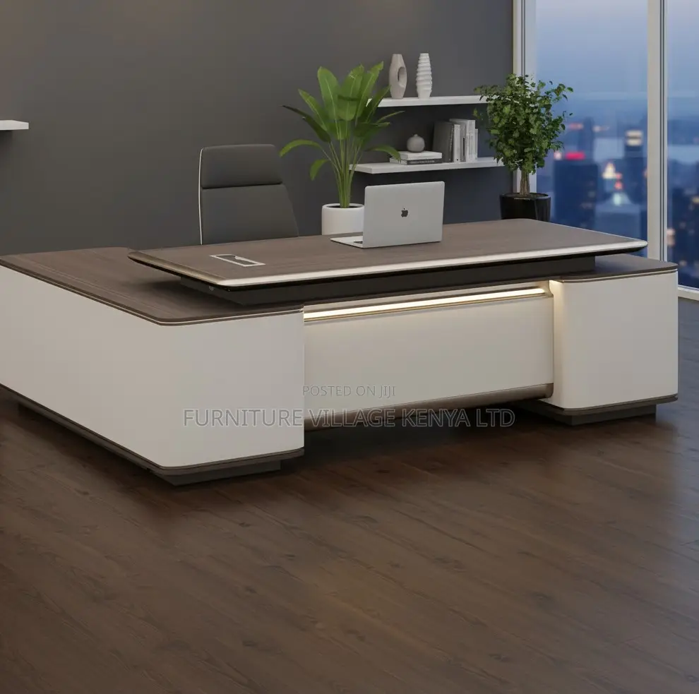 240cm Executive L-Shaped Executive Office Desk