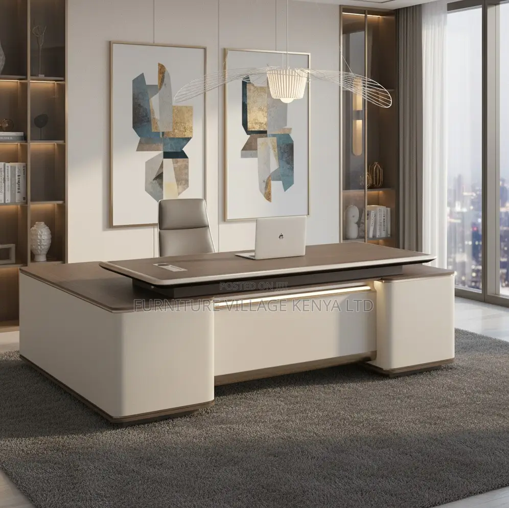 240cm Executive L-Shaped Executive Office Desk