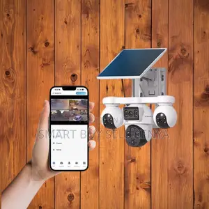 Mobile App Control 20mp Ultra Hd 4g PTZ Triple Lens Solar Camera