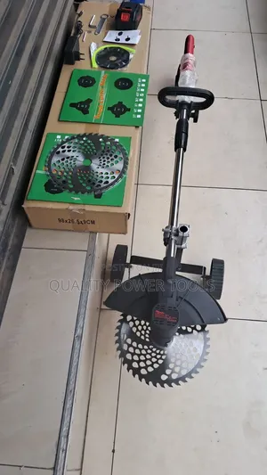 Cordless Electric Brush Cutter and Grass Trimmer