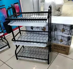 Dish Rack Large Capacity 3-tier Dish Drainer