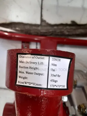 2" Aico High Pressure Diesel Water Pump 10hp, 90m Head