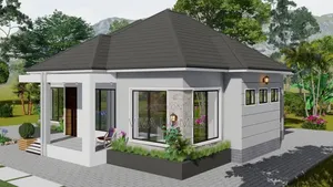 3 Bedroom Bungalow Design