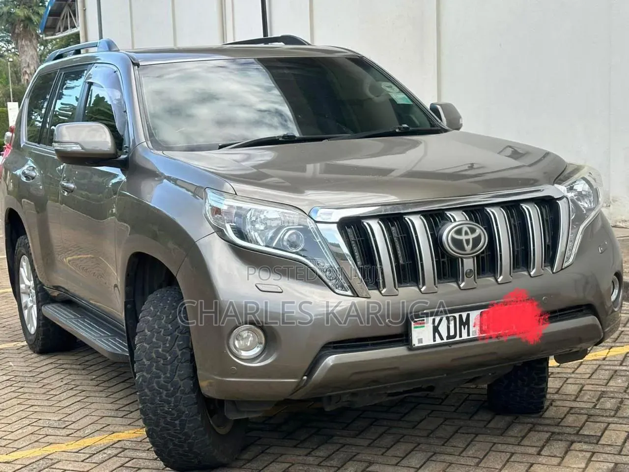 Toyota Land Cruiser Prado 2017 Gray