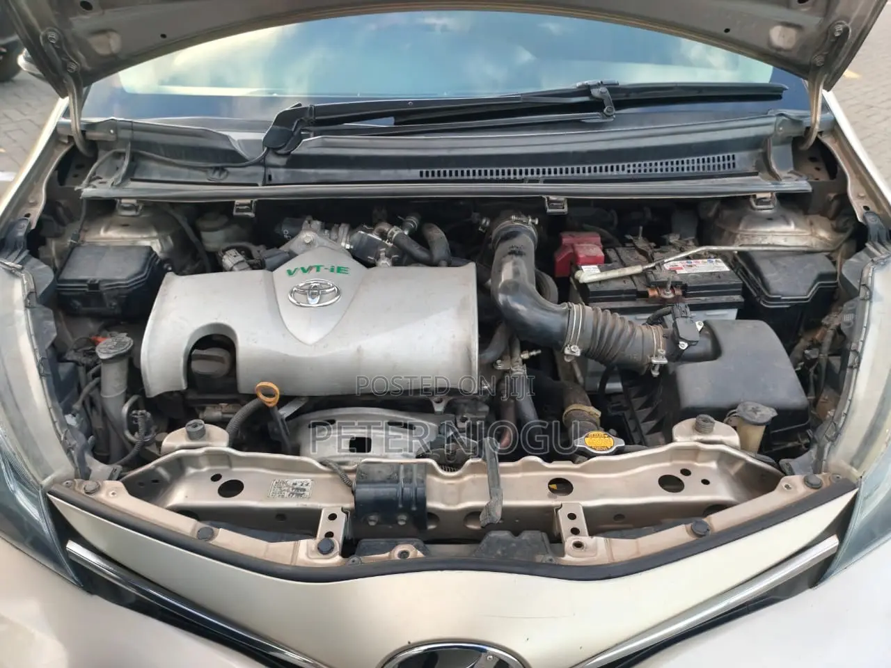 Toyota Vitz 2015 Gray