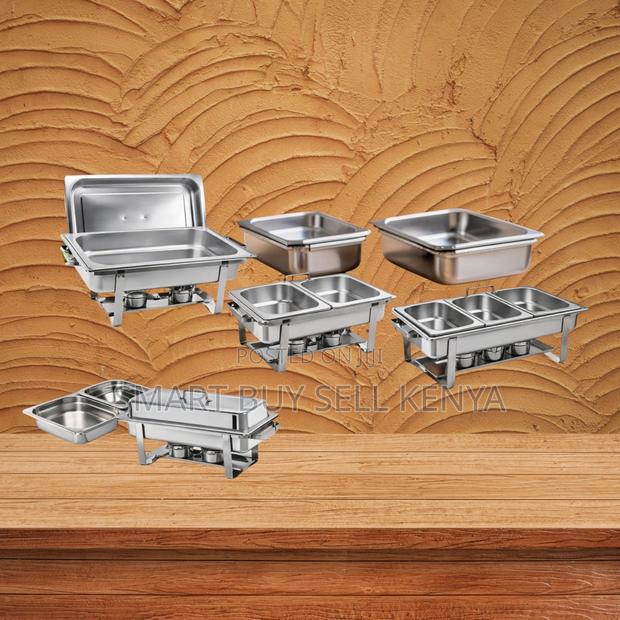 Party Serving Stainless Steel Compartment Chafing Dish Food Warmer