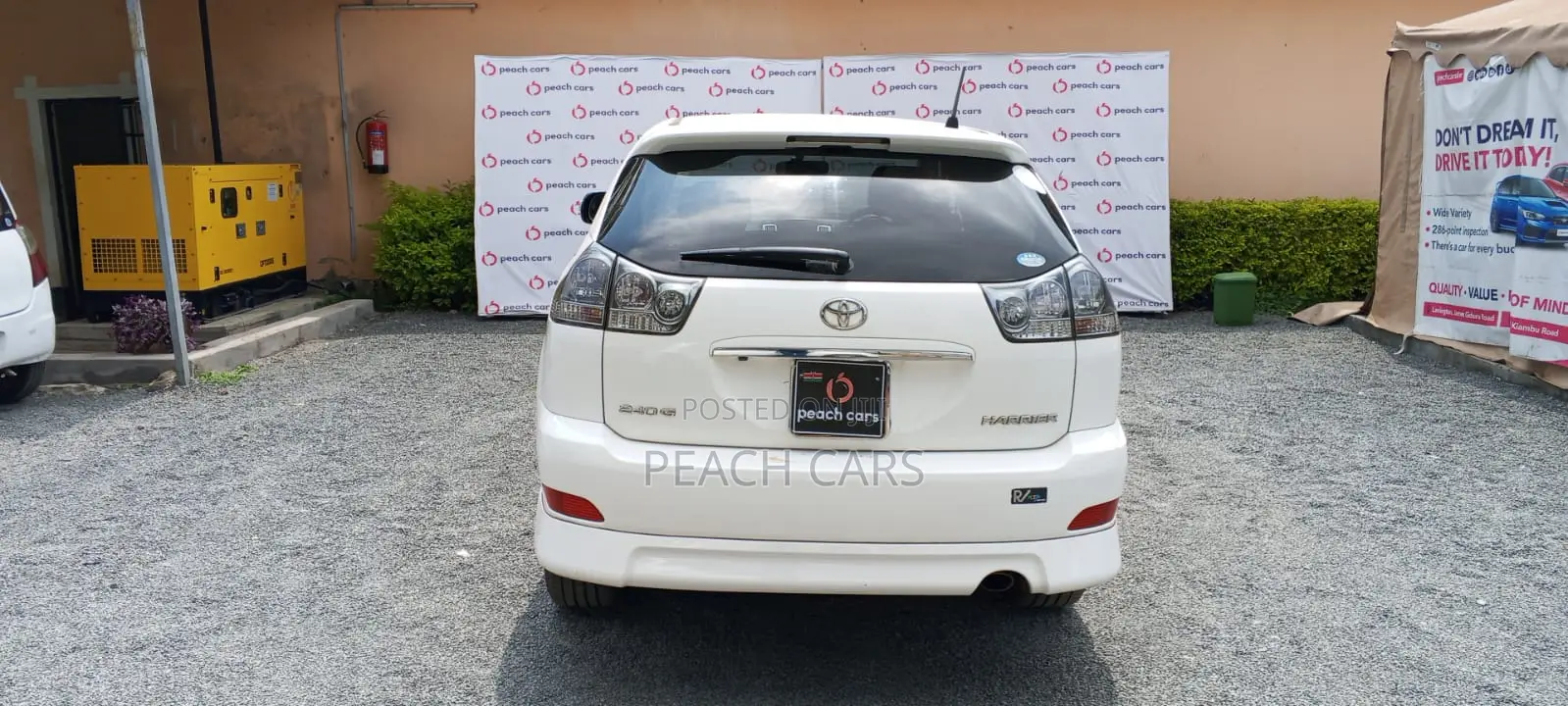 Toyota Harrier 2009 White